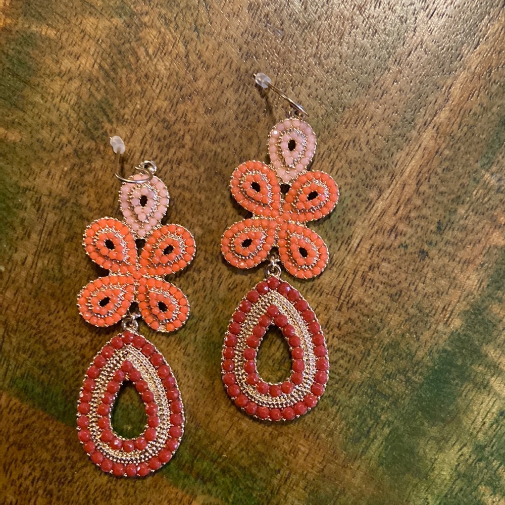 Stella and Dot Capri Chandelier Earrings